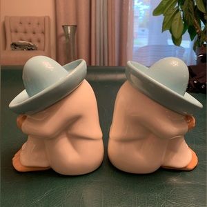 Ceramic Bookends - Siesta Hour